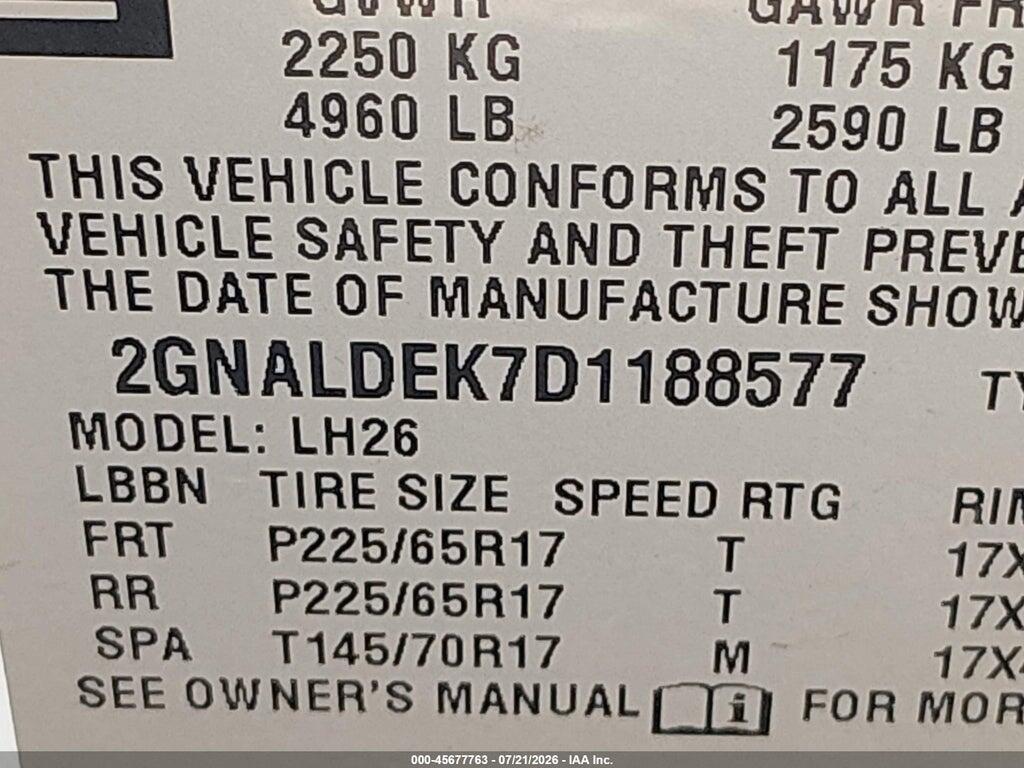 2GNALDEK7D1188577 2013 CHEVROLET EQUINOX photo no. 9