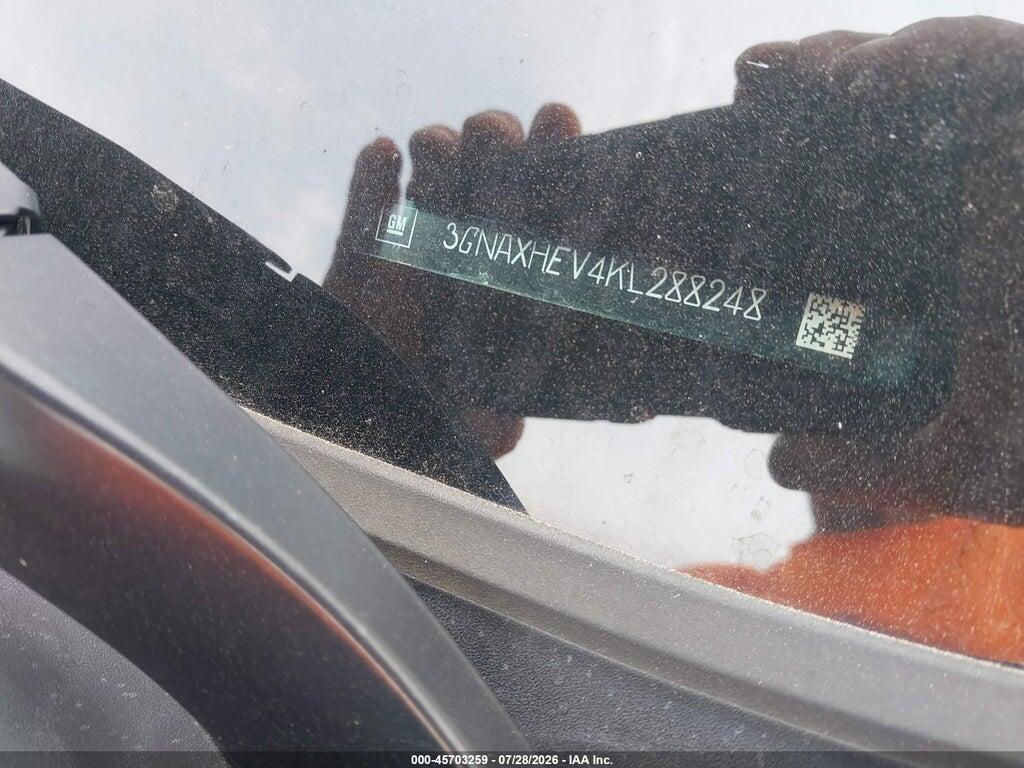 3GNAXHEV4KL288248 2019 CHEVROLET EQUINOX photo no. 9