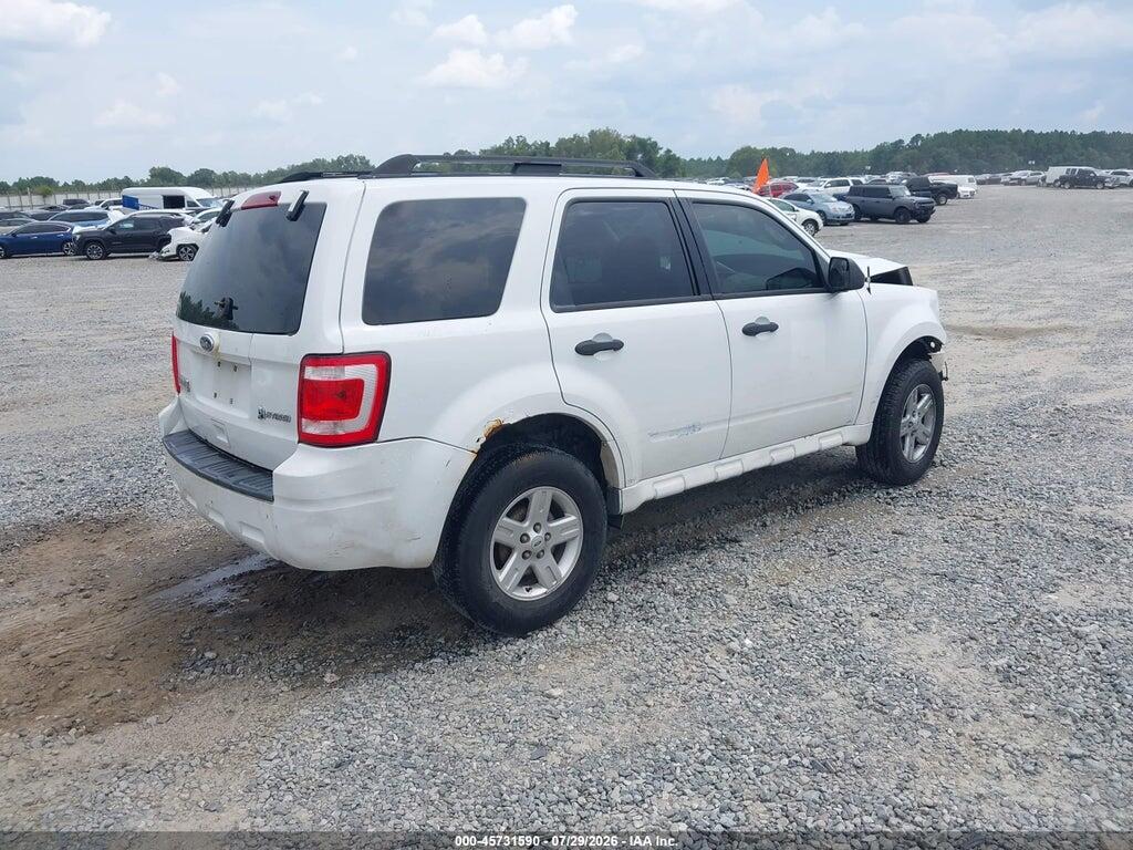 1FMCU5K3XAKA00840 2010 FORD ESCAPE HYBRID photo no. 4