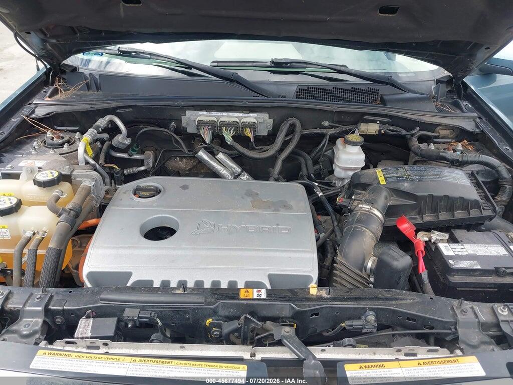 1FMCU4K38AKB32134 2010 FORD ESCAPE HYBRID photo no. 10