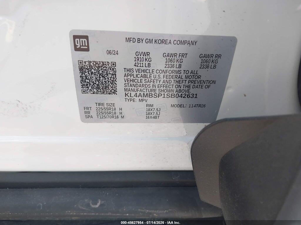 KL4AMBSP1SB042631 2025 BUICK ENCORE GX photo no. 9