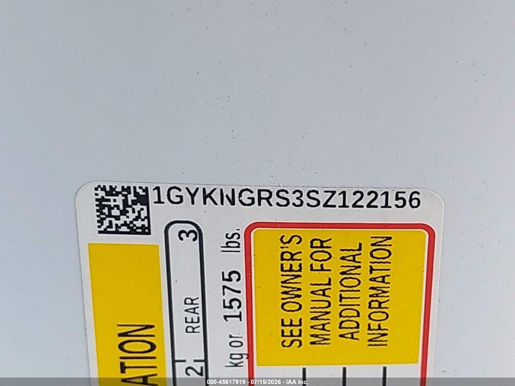 1GYKNGRS3SZ122156 2025 CADILLAC XT5 photo no. 9