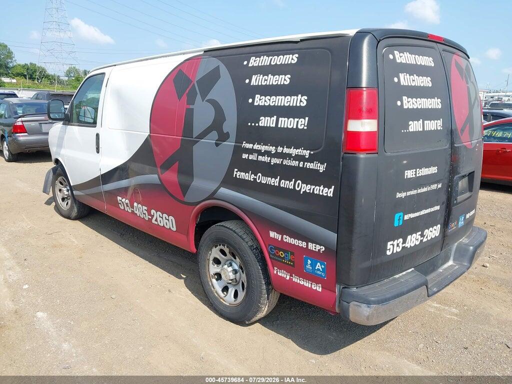 1GCSGAFX7D1137368 2013 CHEVROLET EXPRESS 1500 photo no. 3