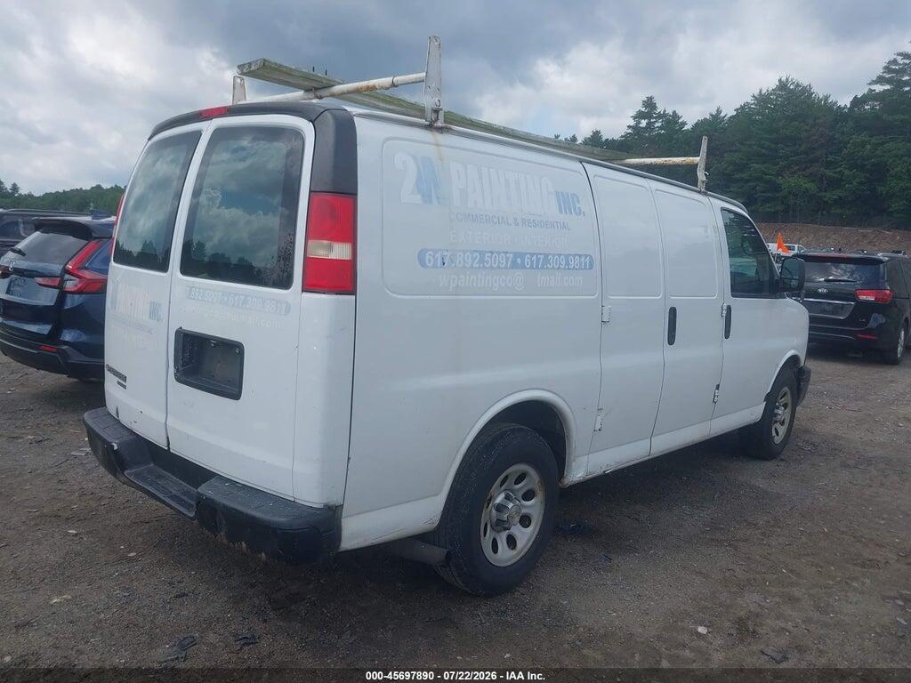 1GCSGAFX3D1188236 2013 CHEVROLET EXPRESS 1500 photo no. 4