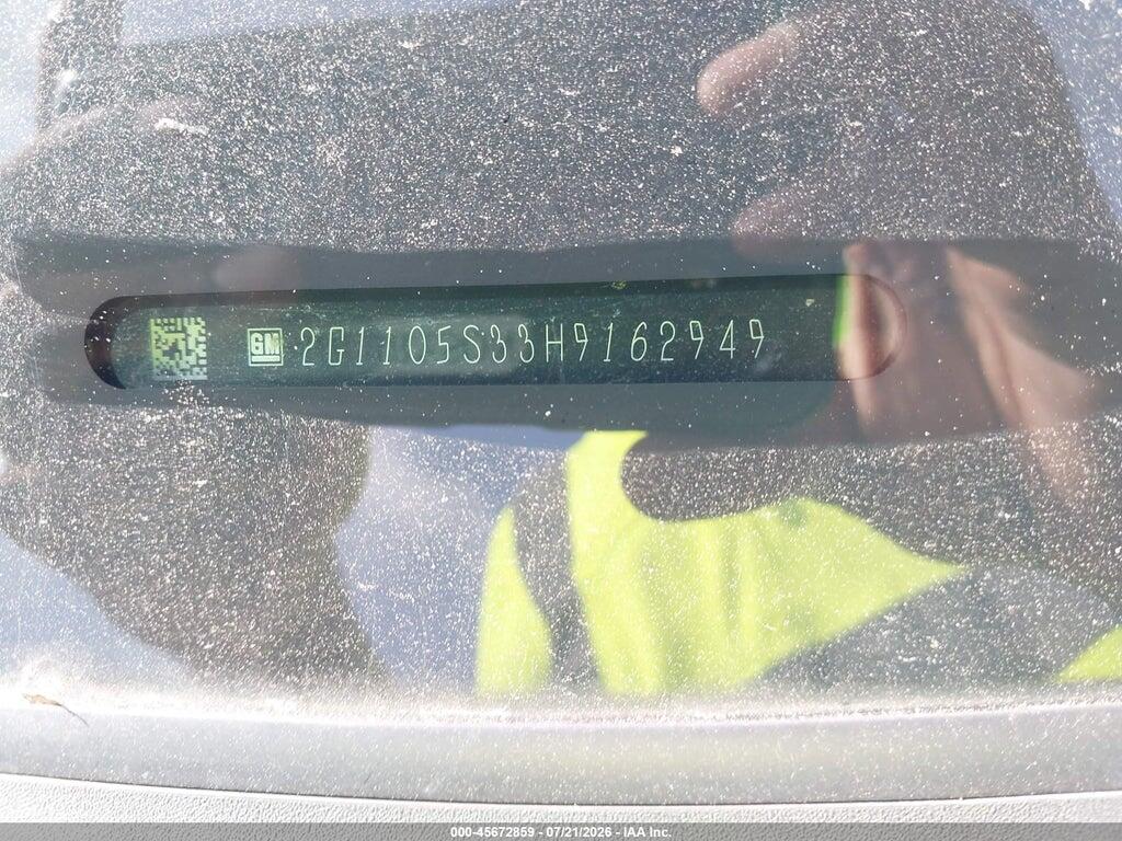 2G1105S33H9162949 2017 CHEVROLET IMPALA photo no. 9