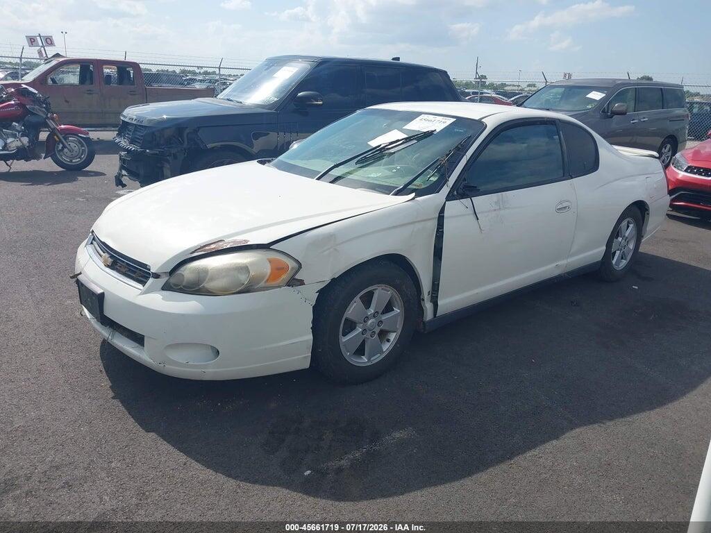 2G1WJ15N079296972 2007 CHEVROLET MONTE CARLO photo no. 2