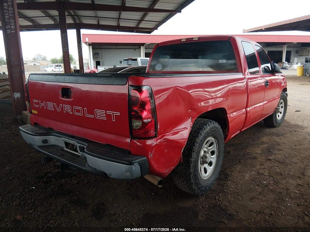 1GCEC19X17Z121886 2007 CHEVROLET SILVERADO 1500 CLASSIC photo no. 4