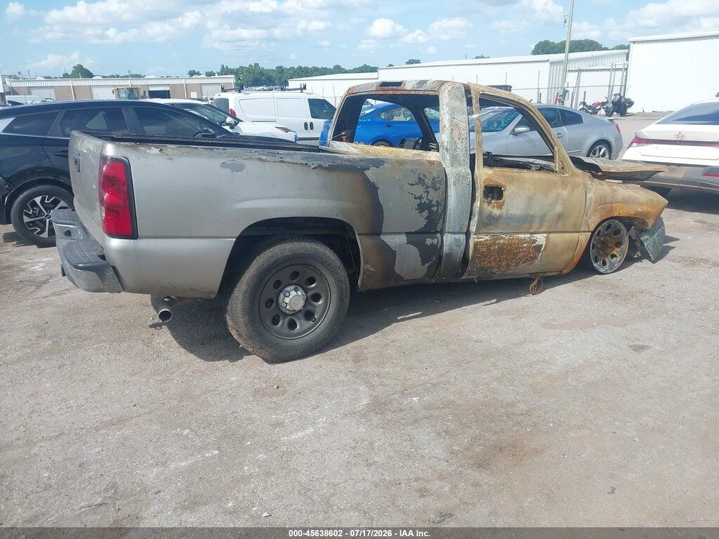 3GCEC14X87G239277 2007 CHEVROLET SILVERADO 1500 CLASSIC photo no. 4