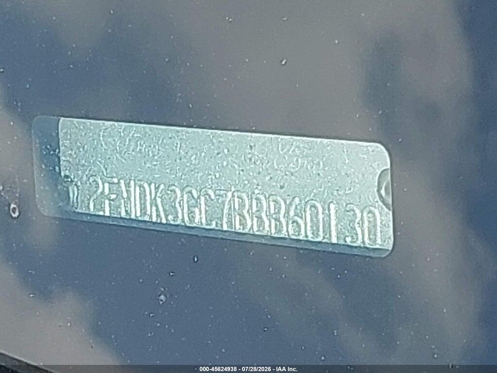 2FMDK3GC7BBB60130 2011 FORD EDGE photo no. 9
