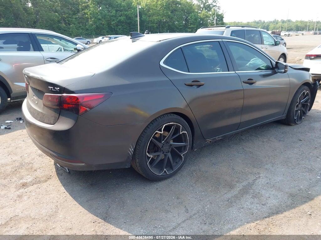 19UUB2F5XFA003776 2015 ACURA TLX photo no. 4