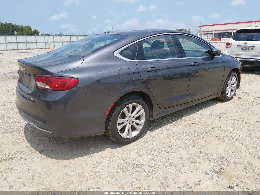 1C3CCCAB1GN127296 2016 CHRYSLER 200 photo no. 4