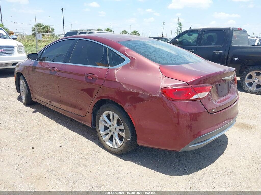 1C3CCCAB1GN107842 2016 CHRYSLER 200 photo no. 3
