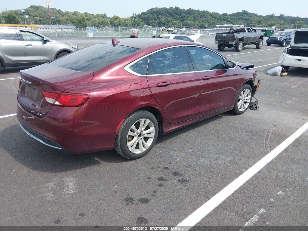 1C3CCCAB8GN185924 2016 CHRYSLER 200 photo no. 4