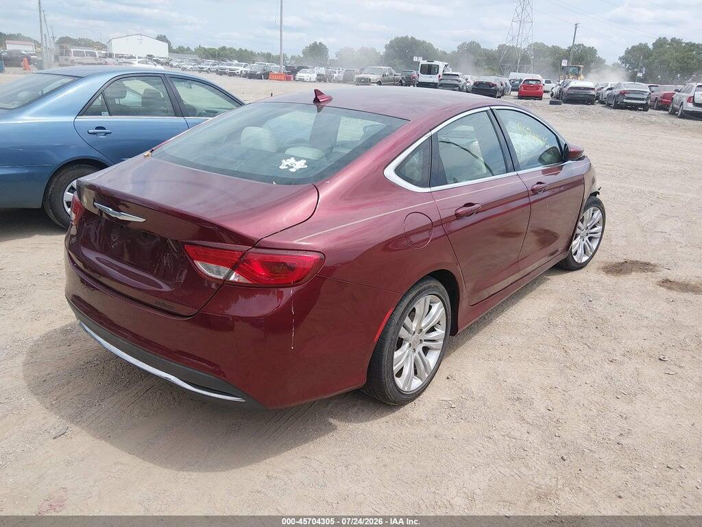 1C3CCCAB6GN105021 2016 CHRYSLER 200 photo no. 4