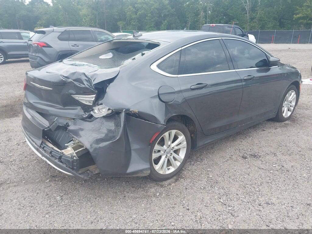 1C3CCCAB3GN174037 2016 CHRYSLER 200 photo no. 4