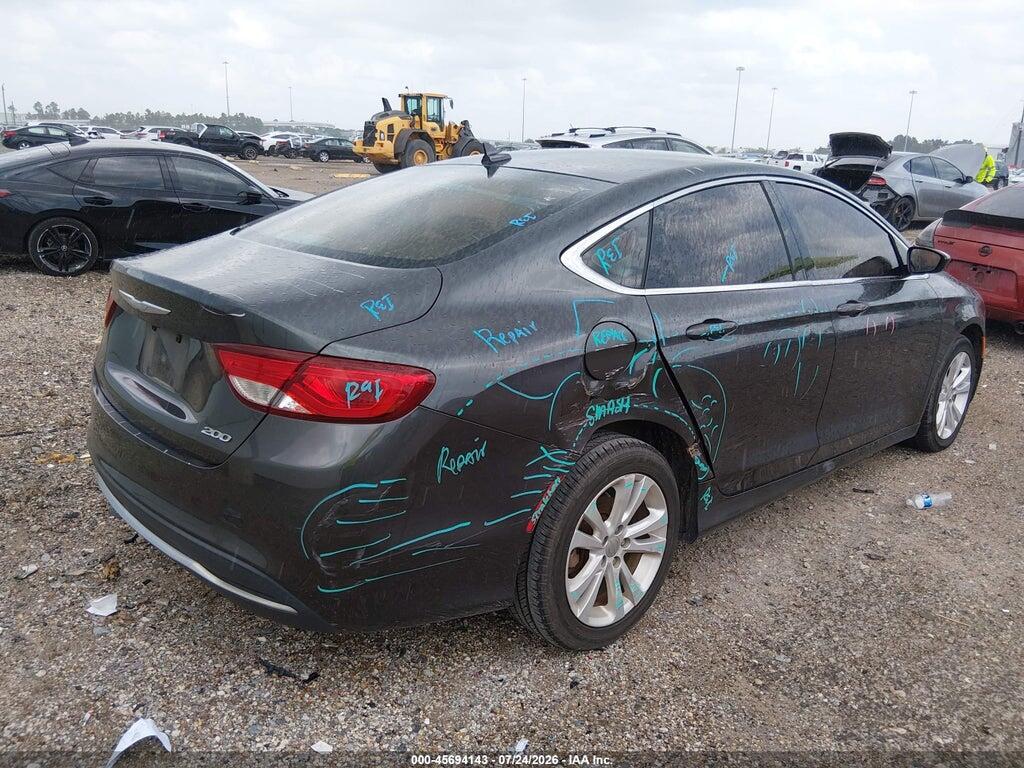 1C3CCCABXGN178618 2016 CHRYSLER 200 photo no. 4