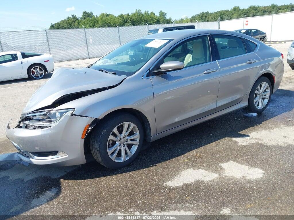 1C3CCCAB9GN113517 2016 CHRYSLER 200 photo no. 2