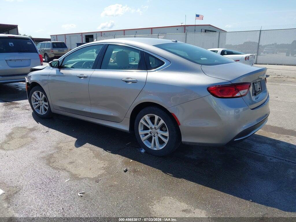 1C3CCCAB9GN113517 2016 CHRYSLER 200 photo no. 3