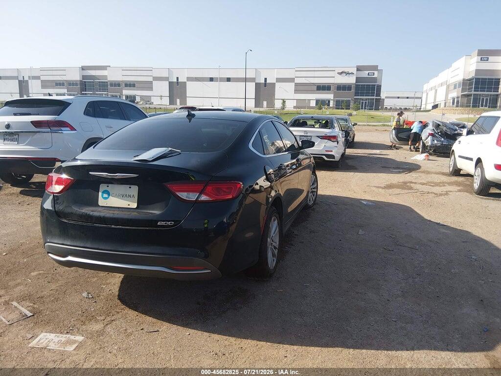 1C3CCCAB5GN116852 2016 CHRYSLER 200 photo no. 4