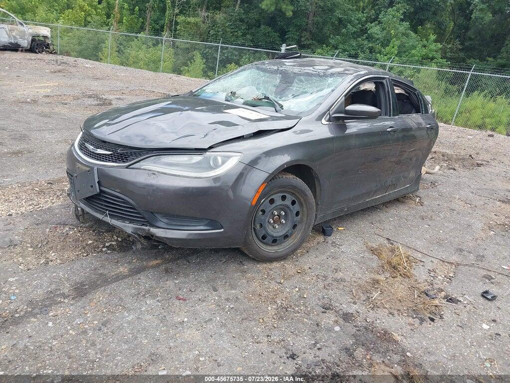 1C3CCCFB8GN162572 2016 CHRYSLER 200 photo no. 2