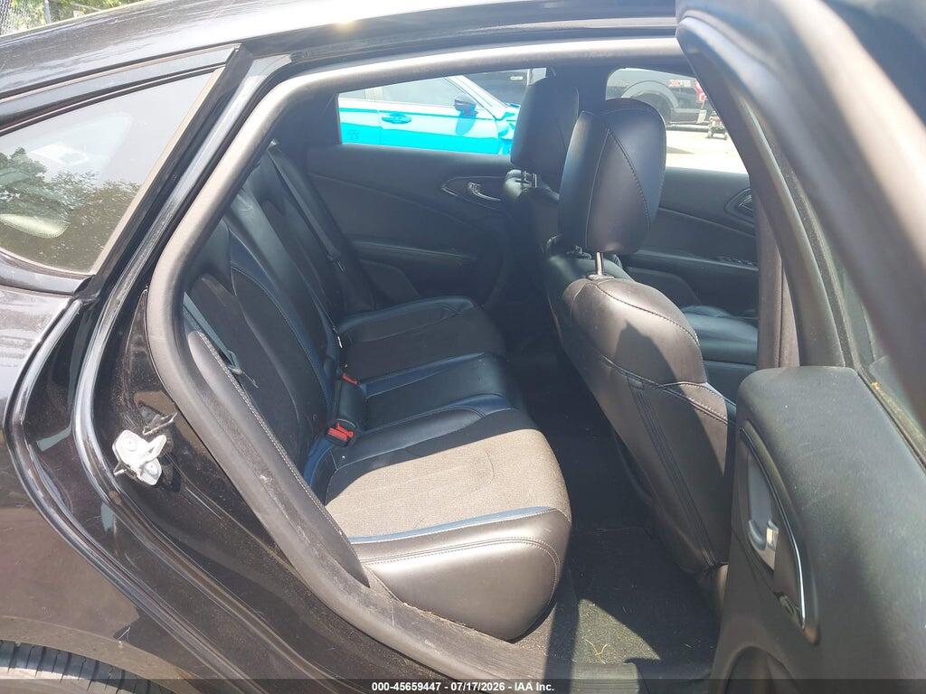 1C3CCCBG9GN111289 2016 CHRYSLER 200 photo no. 8