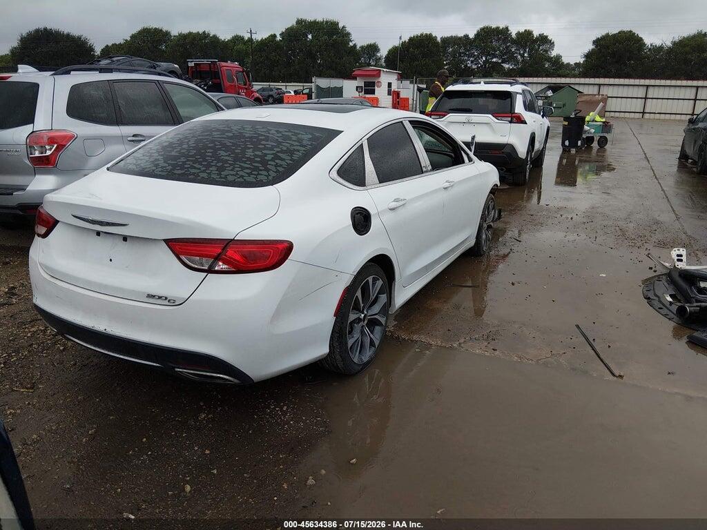 1C3CCCCG1GN163434 2016 CHRYSLER 200 photo no. 4