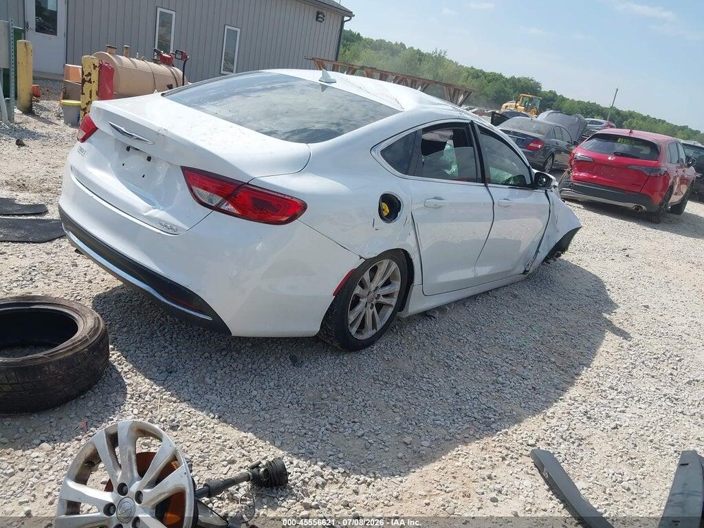 1C3CCCAB5GN115104 2016 CHRYSLER 200 photo no. 4