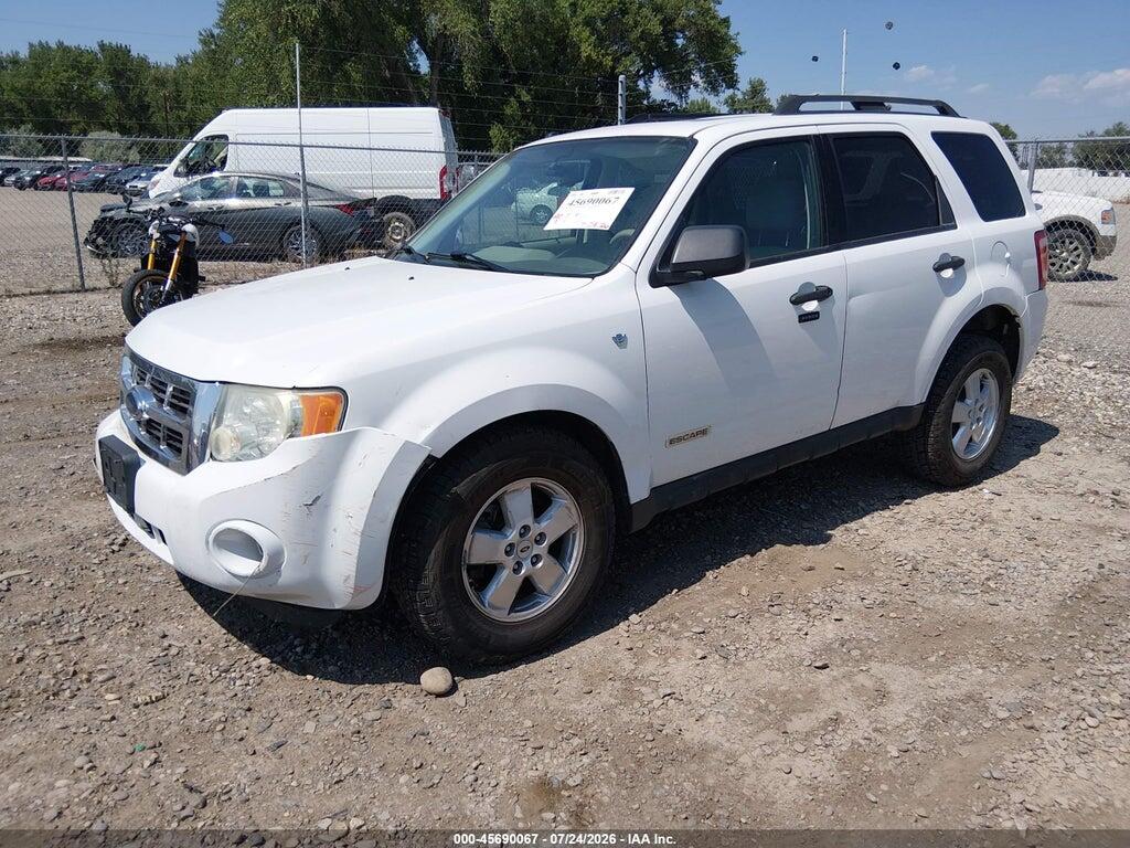 1FMCU93158KC39078 2008 FORD ESCAPE photo no. 2