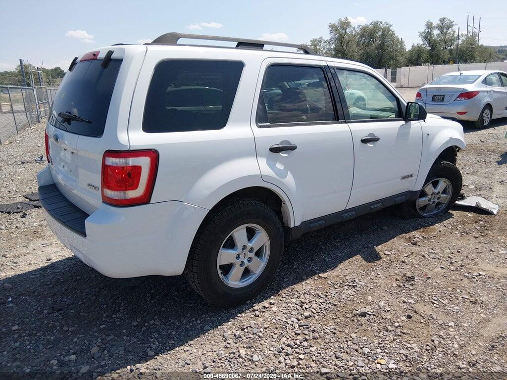 1FMCU93158KC39078 2008 FORD ESCAPE photo no. 4