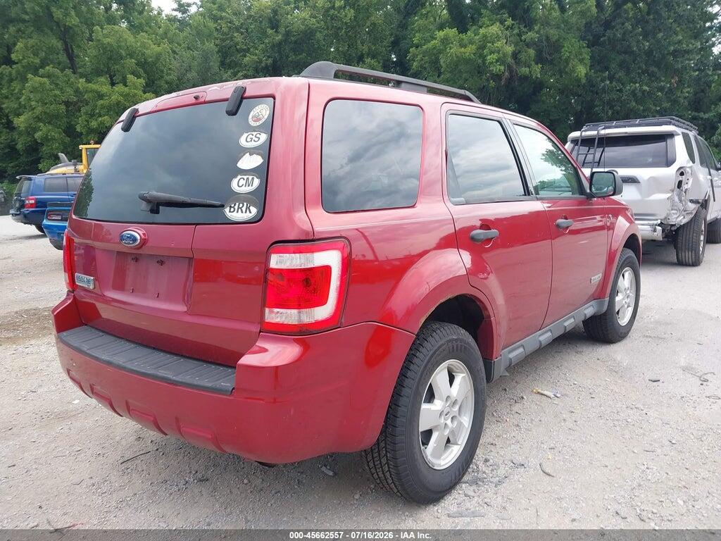 1FMCU93108KC09521 2008 FORD ESCAPE photo no. 4