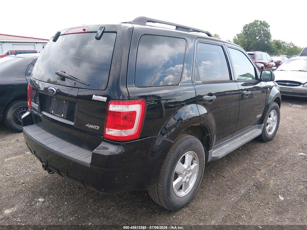 1FMCU93128KA65776 2008 FORD ESCAPE photo no. 4