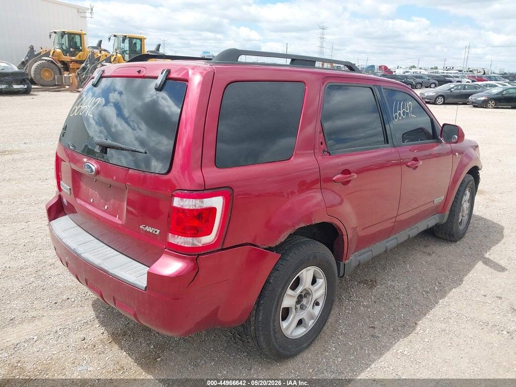 1FMCU94168KA55475 2008 FORD ESCAPE photo no. 4