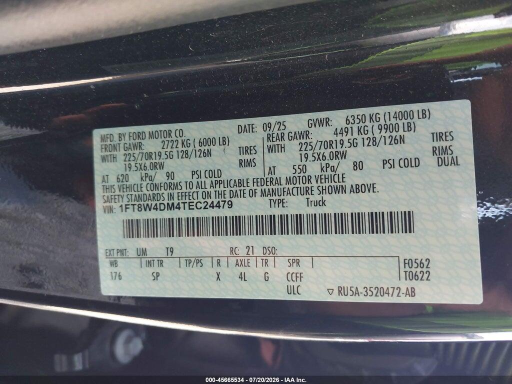1FT8W4DM4TEC24479 2026 FORD F-450 photo no. 8