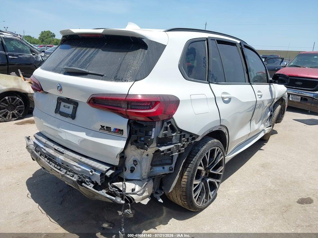 5YMJU0C00N9N31987 2022 BMW X5 M photo no. 4