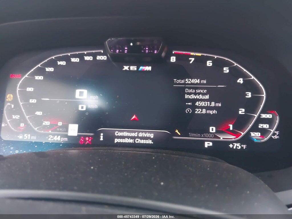 5YMCY0C01N9M65639 2022 BMW X6 M photo no. 7