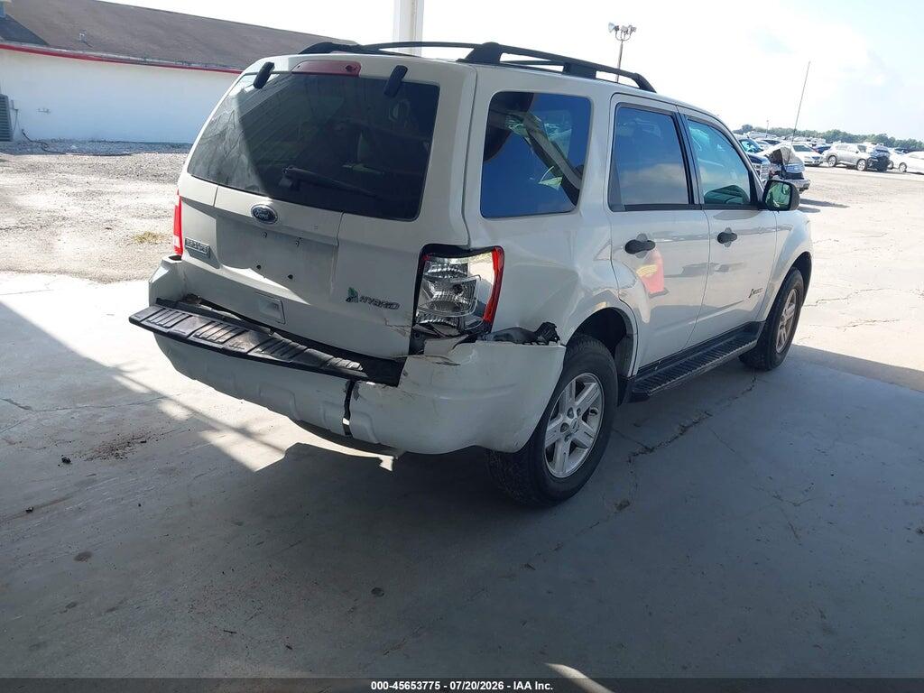 1FMCU4K39BKA39124 2011 FORD ESCAPE HYBRID photo no. 4