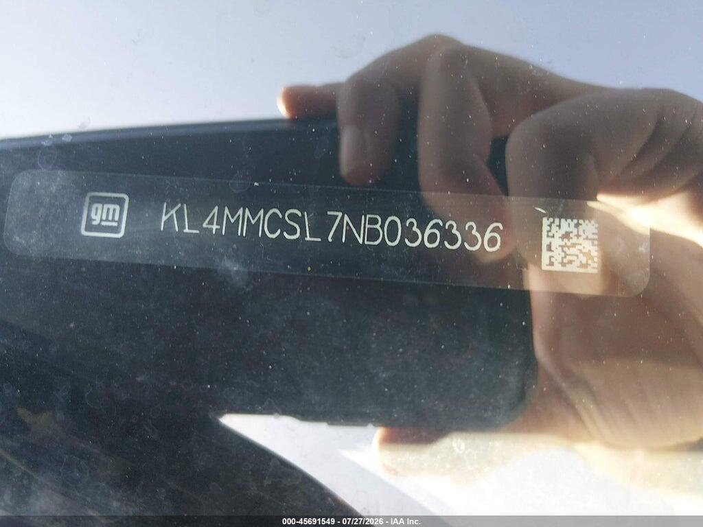KL4MMCSL7NB036336 2022 BUICK ENCORE GX photo no. 9