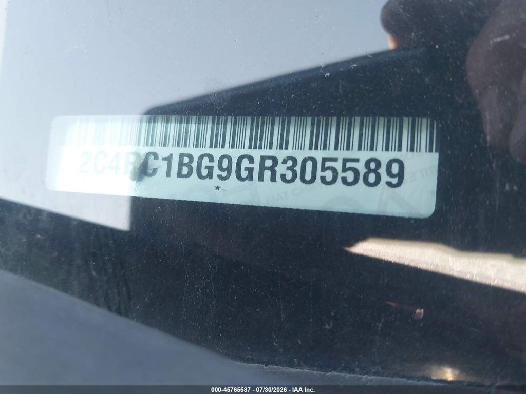 2C4RC1BG9GR305589 2016 CHRYSLER TOWN & COUNTRY photo no. 9
