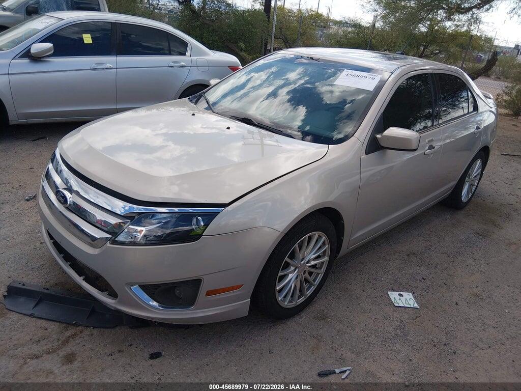 3FAHP0JA8AR317439 2010 FORD FUSION photo no. 2