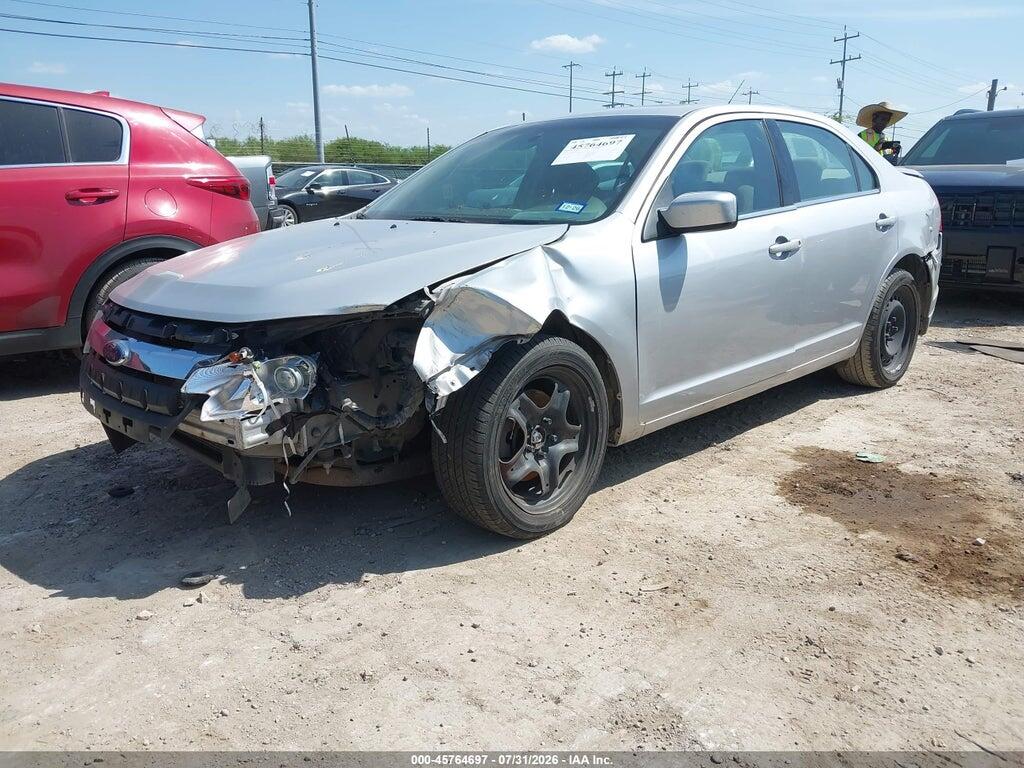 3FAHP0HA6AR206331 2010 FORD FUSION photo no. 2