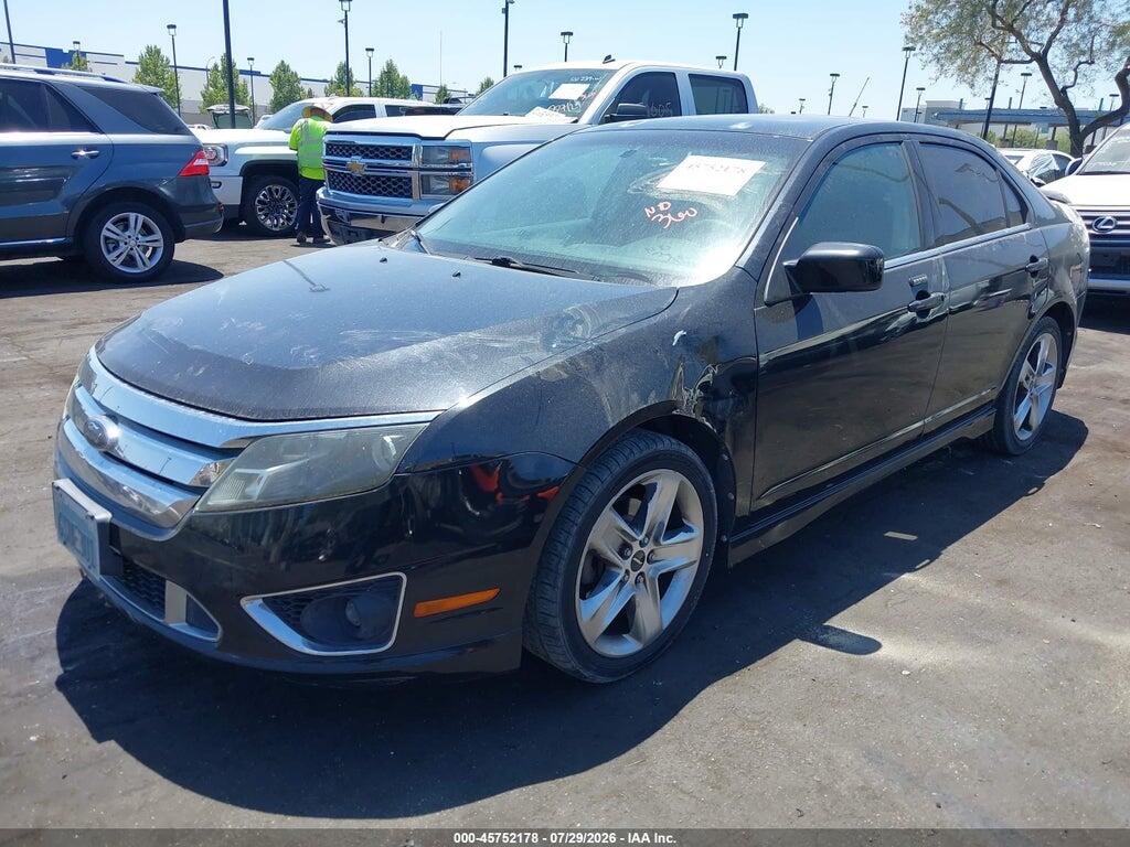 3FAHP0KC8AR150807 2010 FORD FUSION photo no. 2