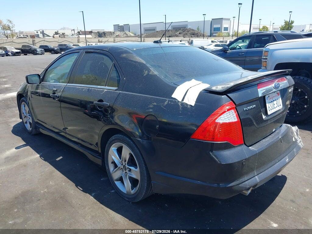 3FAHP0KC8AR150807 2010 FORD FUSION photo no. 3