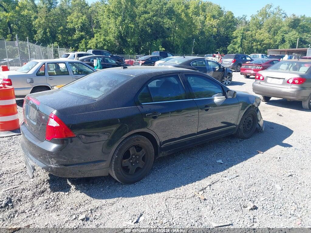 3FAHP0HA2AR190614 2010 FORD FUSION photo no. 4