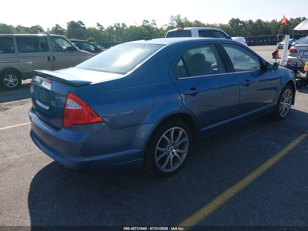 3FAHP0JA8AR367063 2010 FORD FUSION photo no. 4