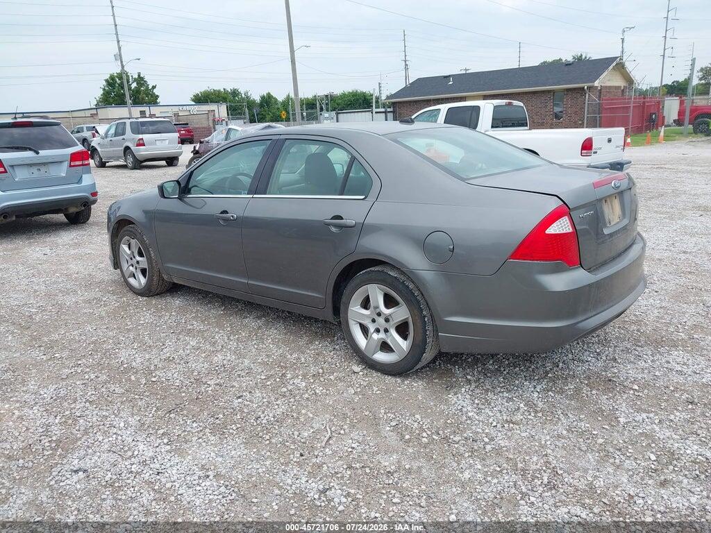 3FAHP0HA2AR128534 2010 FORD FUSION photo no. 3