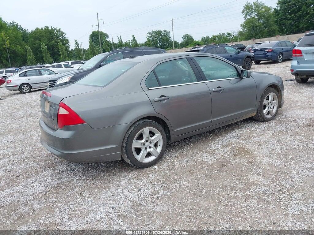 3FAHP0HA2AR128534 2010 FORD FUSION photo no. 4