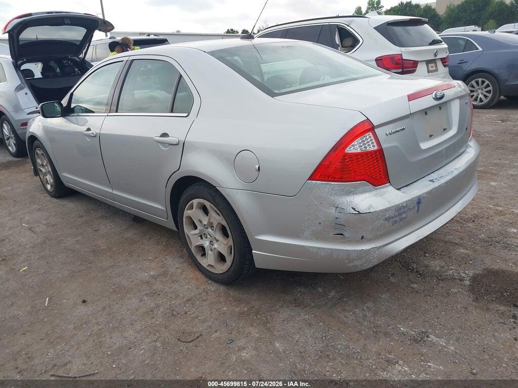 3FAHP0HA4AR287992 2010 FORD FUSION photo no. 3