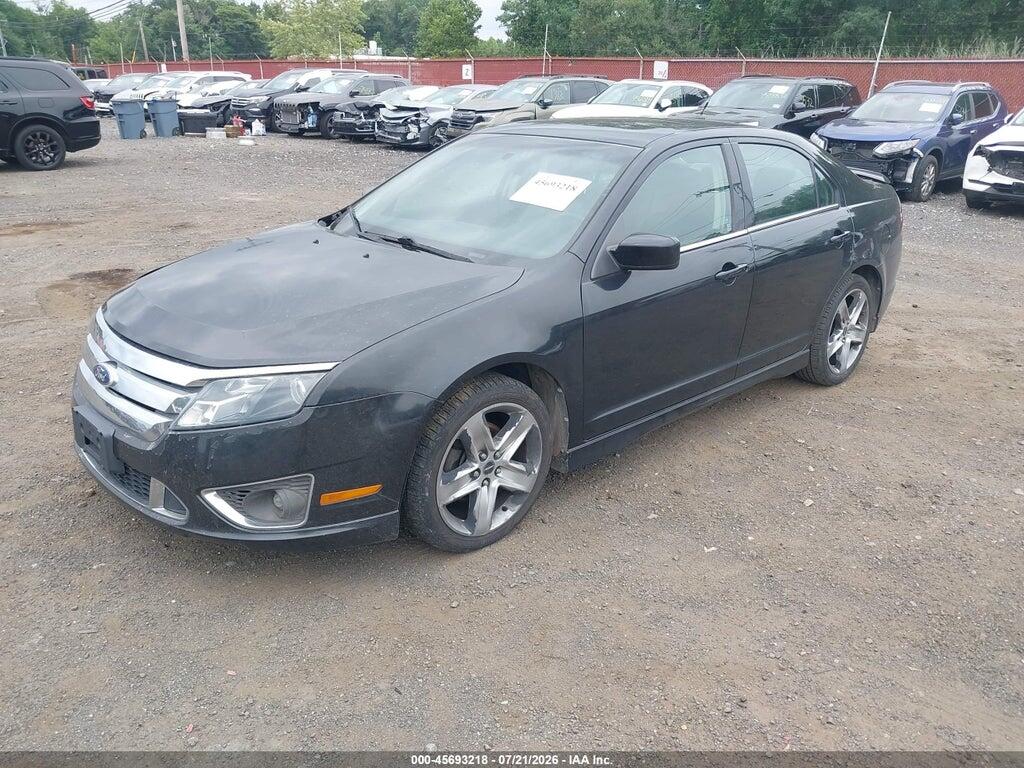 3FAHP0KC6AR408306 2010 FORD FUSION photo no. 2