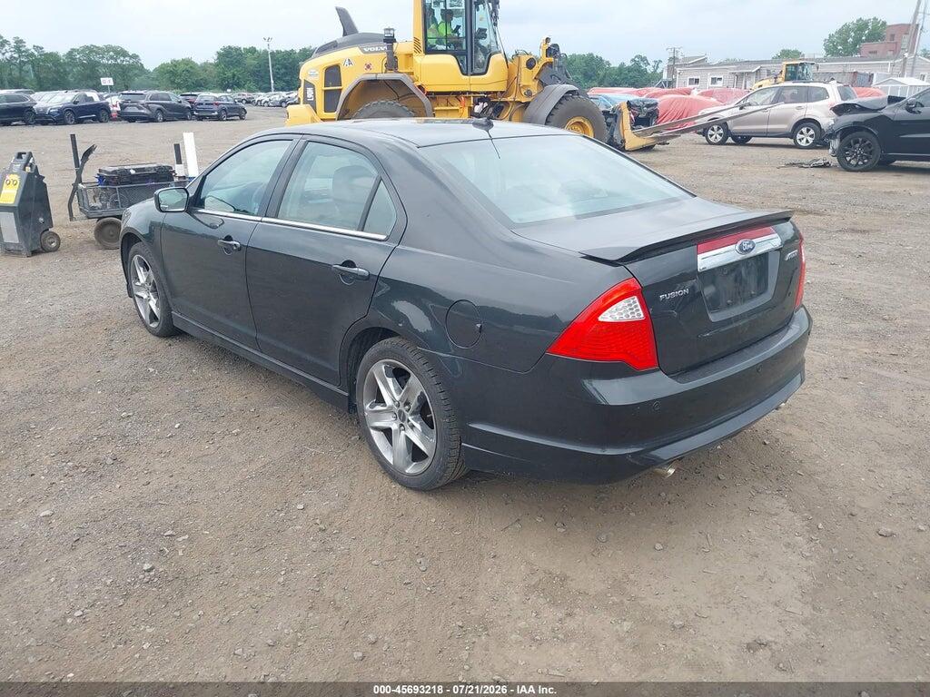 3FAHP0KC6AR408306 2010 FORD FUSION photo no. 3