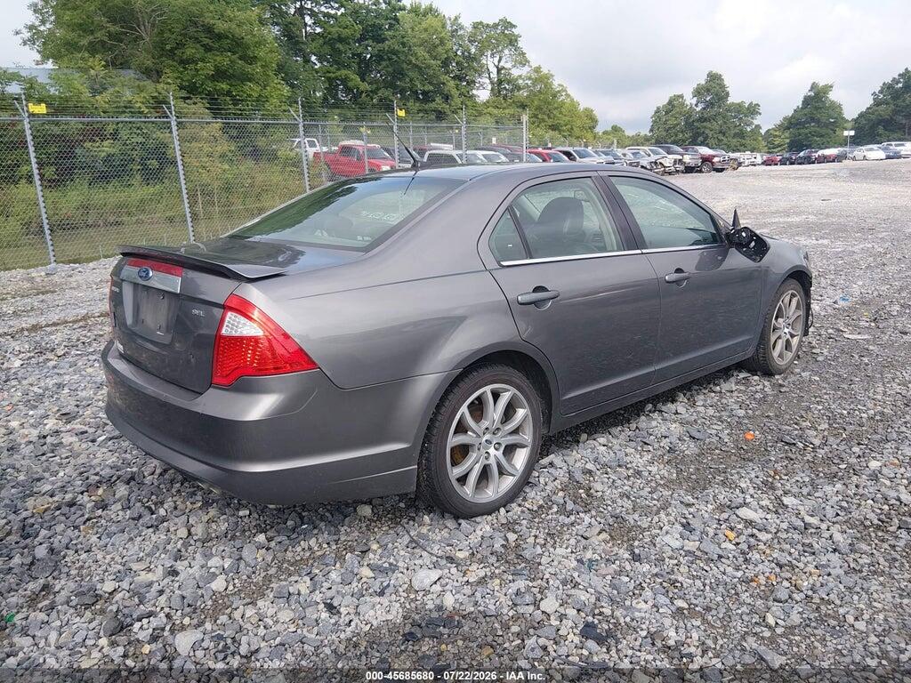 3FAHP0JA4AR260544 2010 FORD FUSION photo no. 4